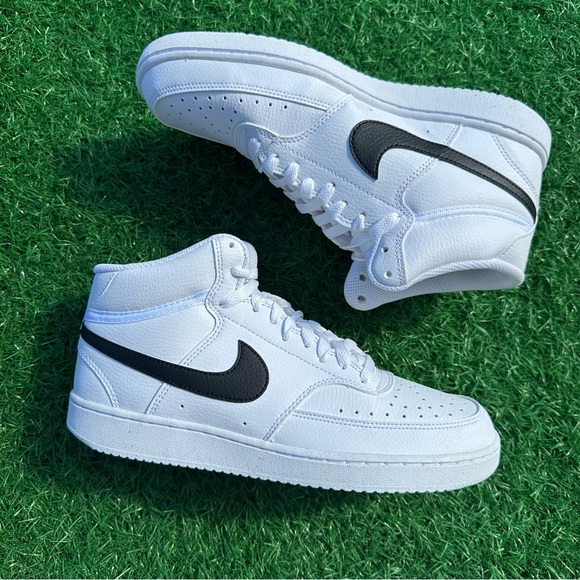 Nike Court Vision Mid NN Black / White - Picture 10 of 13